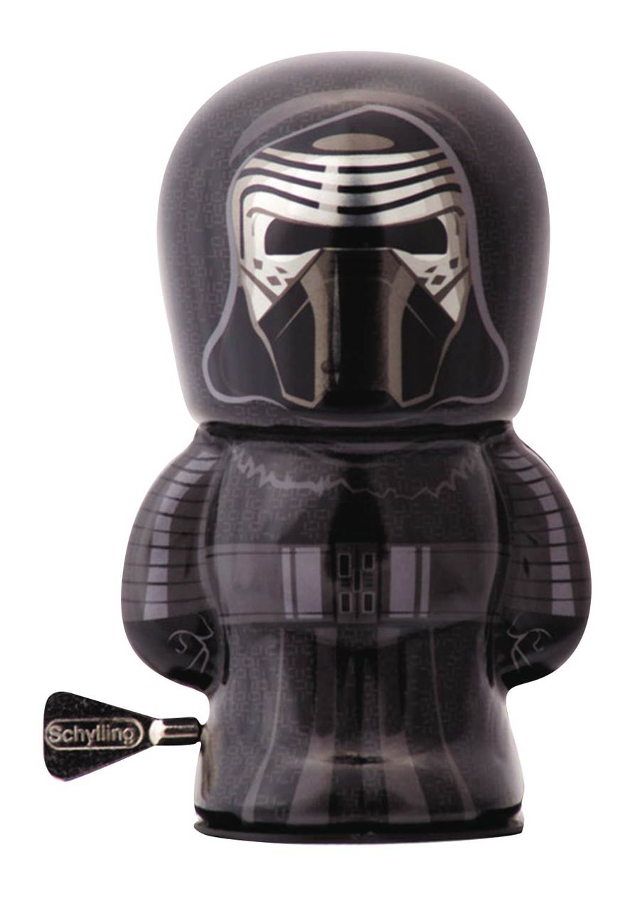 Star Wars Episode VII The Force Awakens Bebot Wind-Up Tin Toy - Kylo Ren