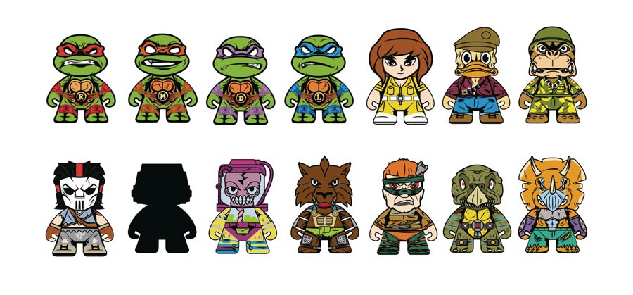 Teenage Mutant Ninja Turtles Shell Shock Mini Series Blind Mystery Box 20-Piece Display