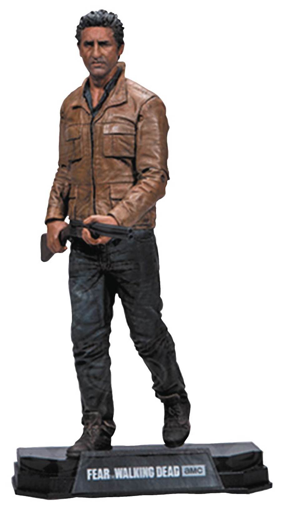 Walking Dead TV Collectible Action Figure Fear The Walking Dead Travis Manawa 7-Inch Action Figure Case