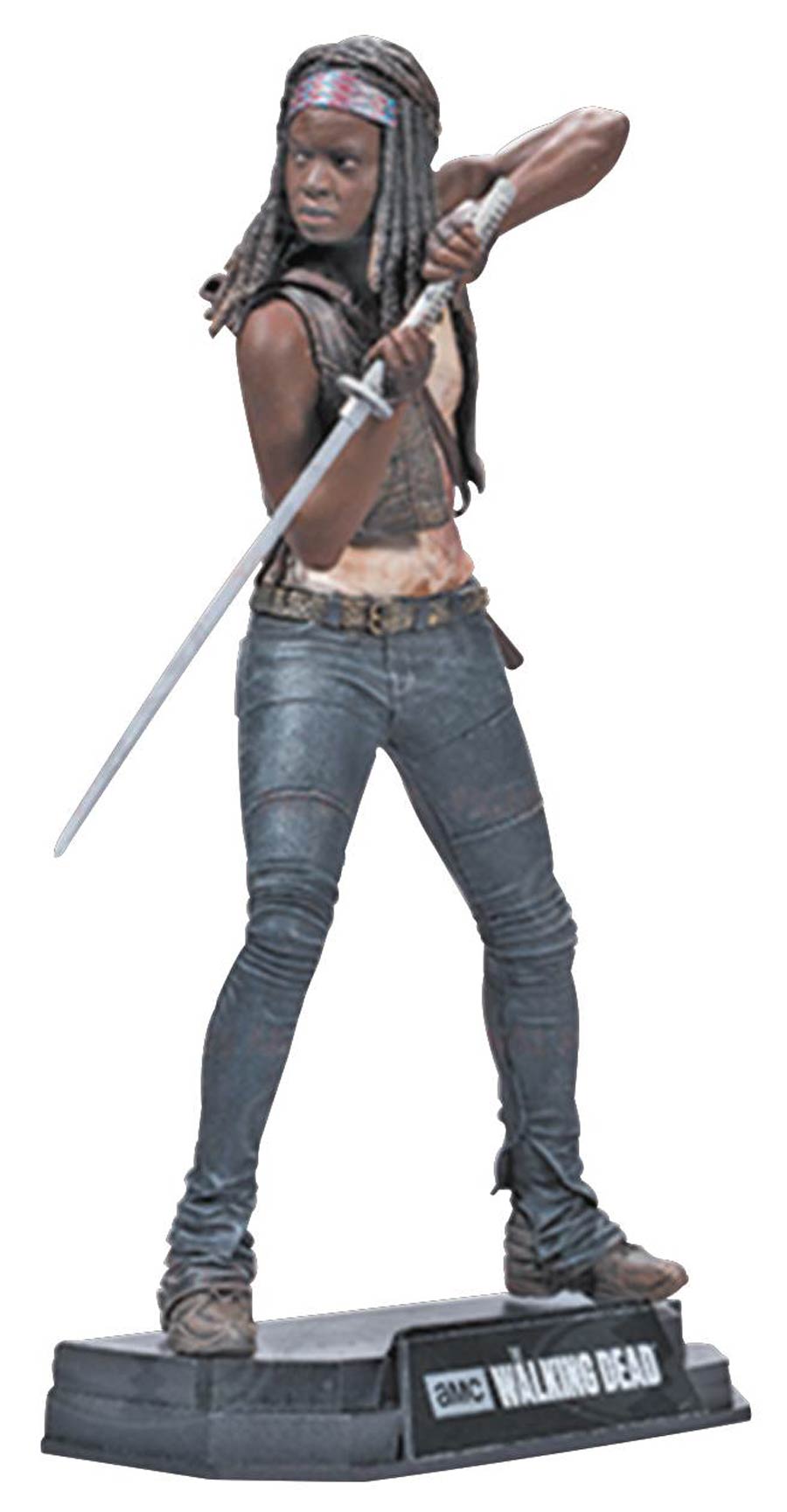 Walking Dead TV Collectible Action Figure Walking Dead Michonne 7-Inch Action Figure Case