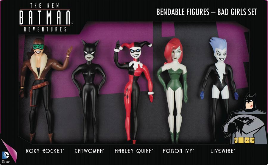 New Batman Adventures Bad Girls Bendable Figure Set