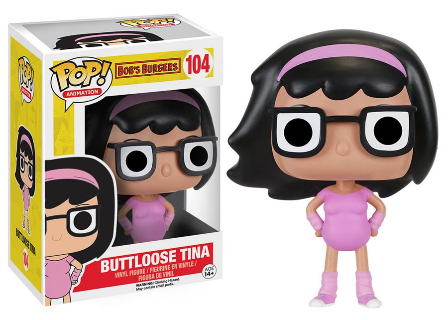 POP Animation 104 Bobs Burgers Buttloose Tina Vinyl Figure