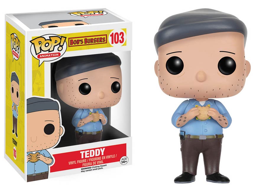 POP Animation 103 Bobs Burgers Teddy Vinyl Figure