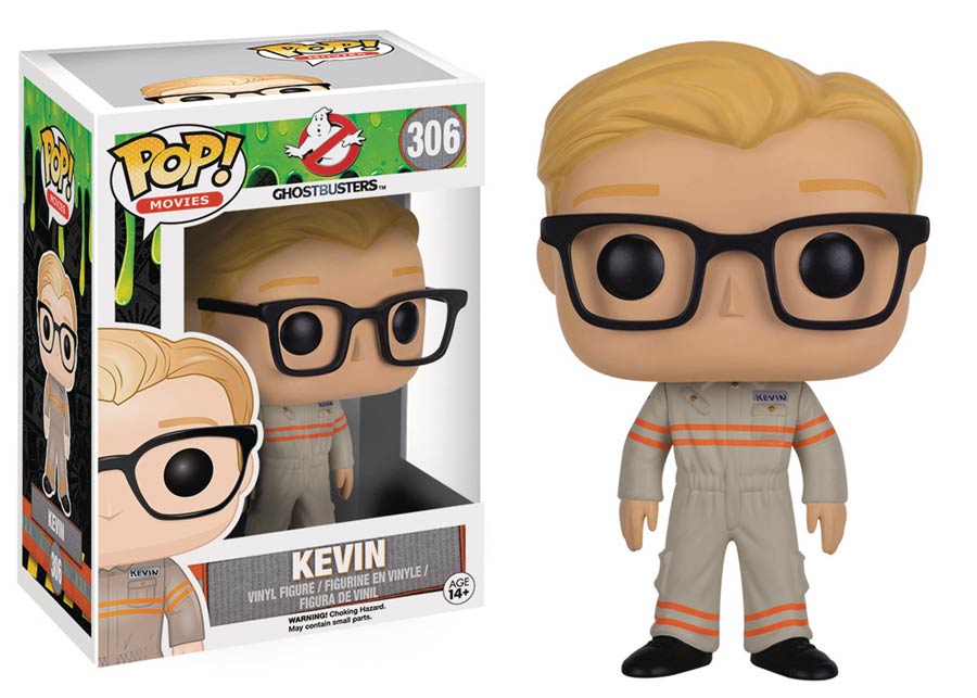 POP Movies 306 Ghostbusters 2016 Kevin Vinyl Figure