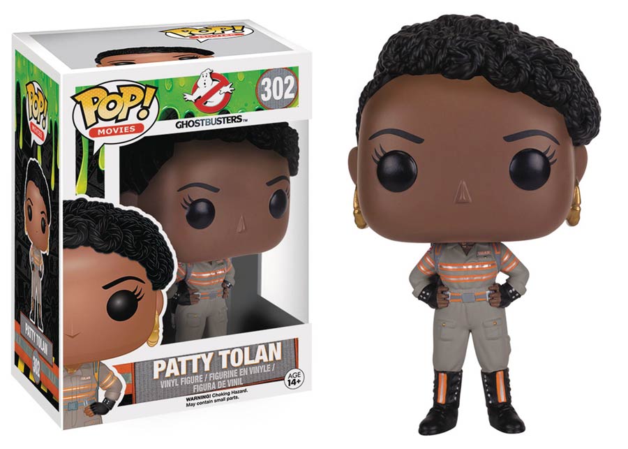 POP Movies 302 Ghostbusters 2016 Patty Tolan Vinyl Figure