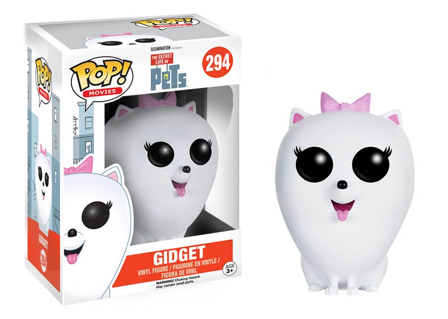 POP Movies 294 Secret Life Of Pets Gidget Vinyl Figure