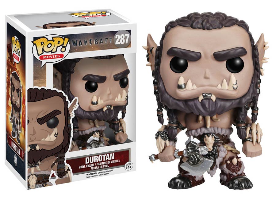 POP Movies 287 Warcraft Durotan Vinyl Figure