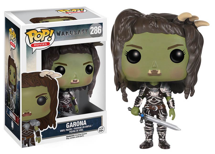 POP Movies 286 Warcraft Garona Vinyl Figure