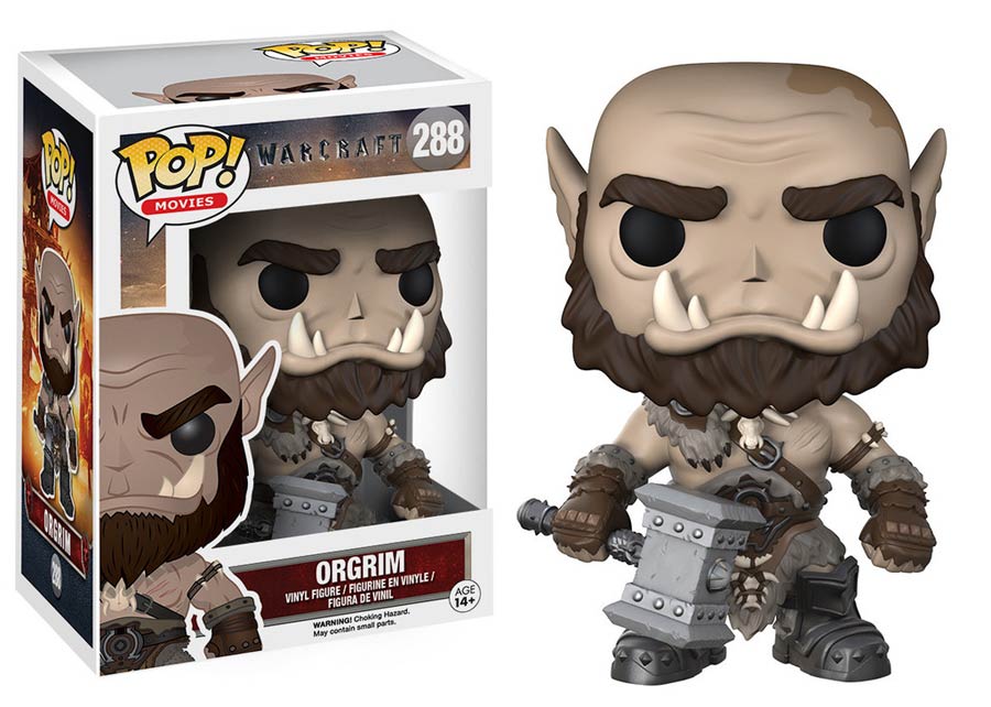 POP Movies 288 Warcraft Orgrim Vinyl Figure