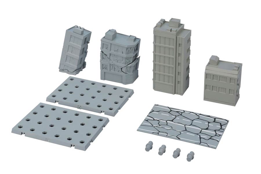 Tamashii Option Act Building Damaged Ver.