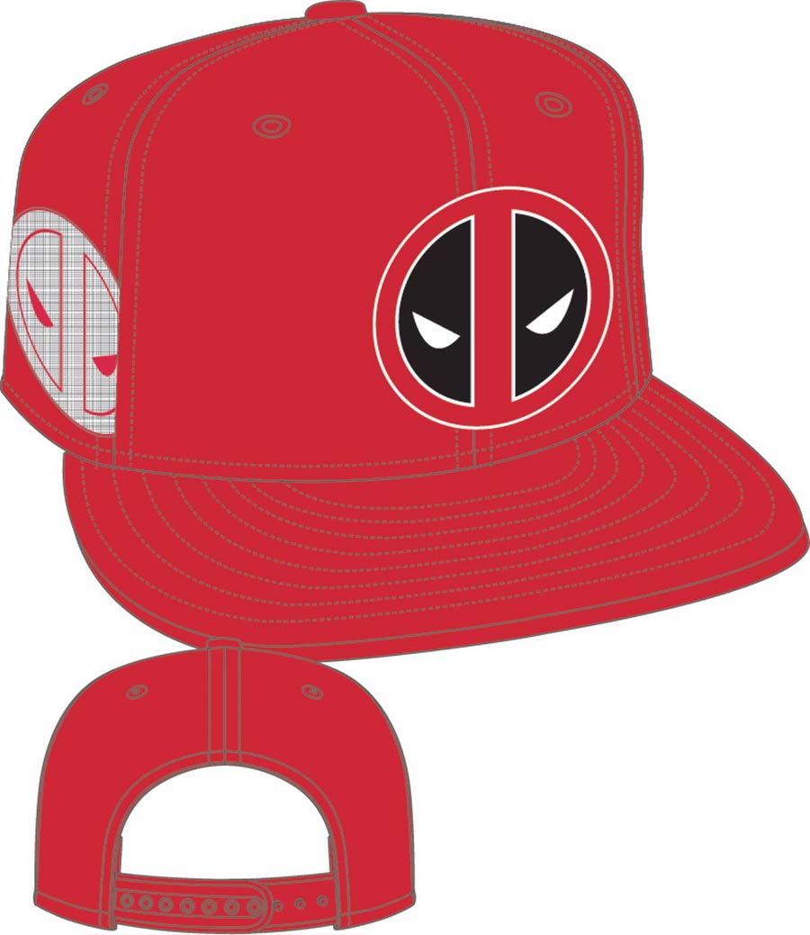 Deadpool Fresh Side Snap Back Cap