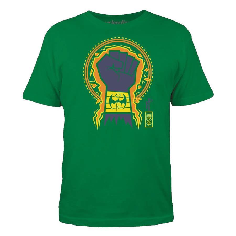 Legendary Iron Fist Green T-Shirt Large