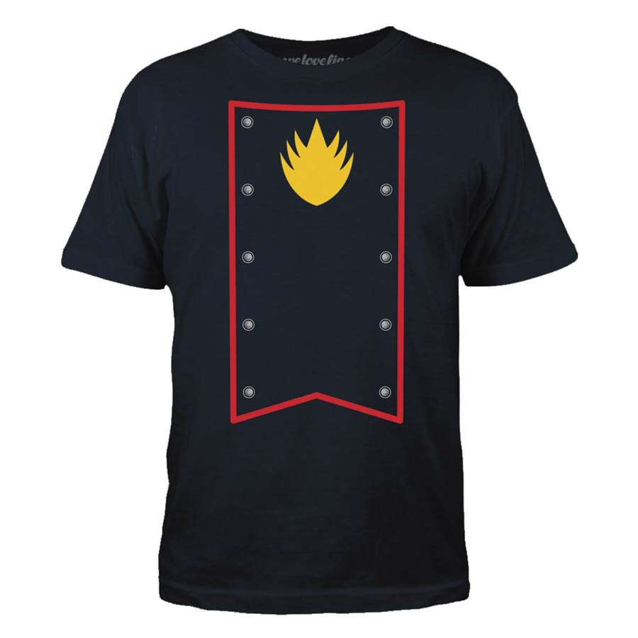 Star-Lord Minimal Royal T-Shirt Large