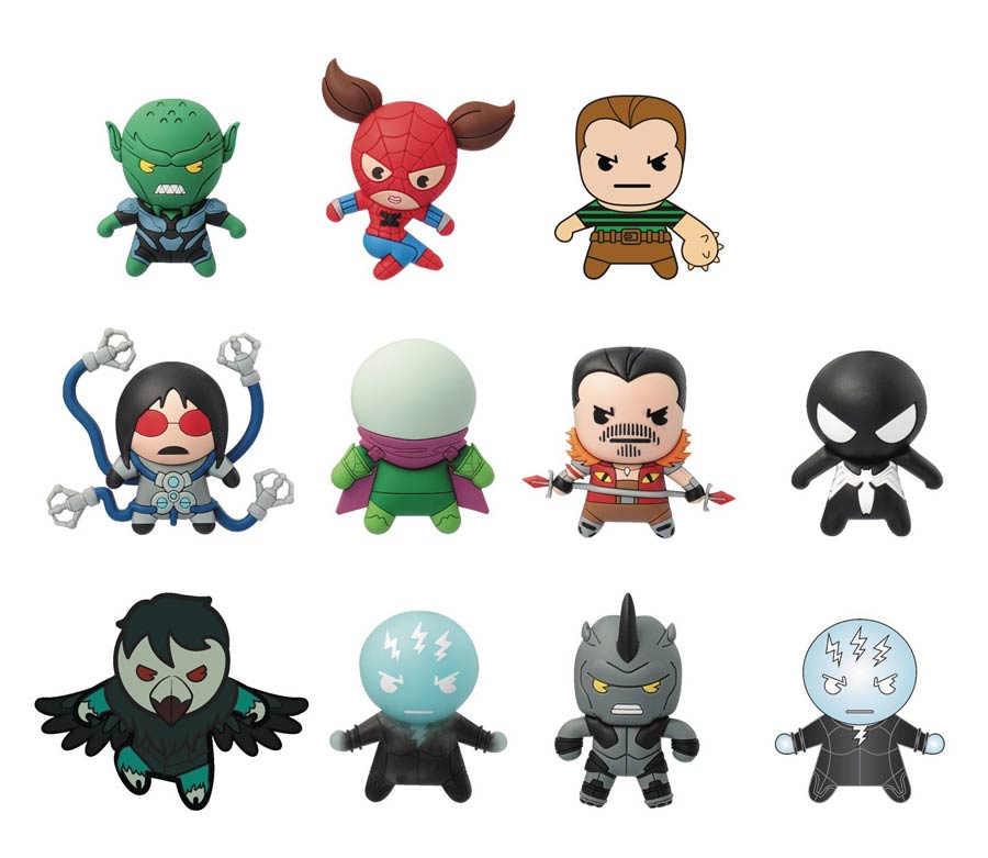 Marvel Laser Cut Figural Keyring Series 5 Blind Mystery Box 24-Piece Display