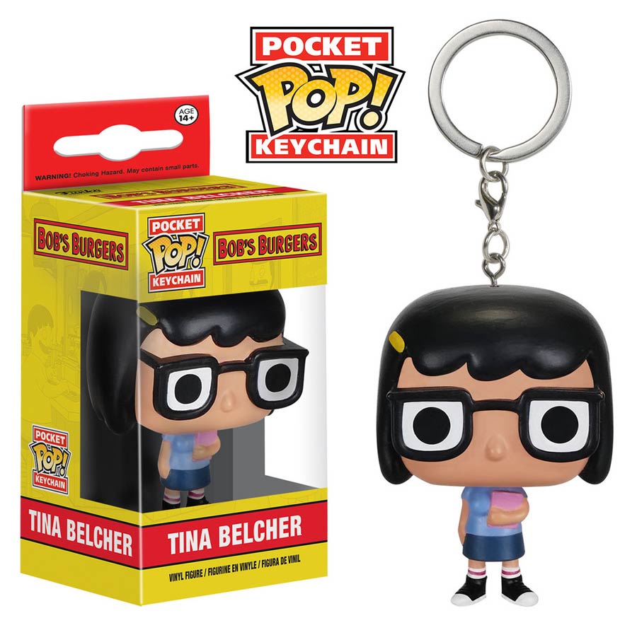 POP Bobs Burgers Tina Vinyl Figure Keychain