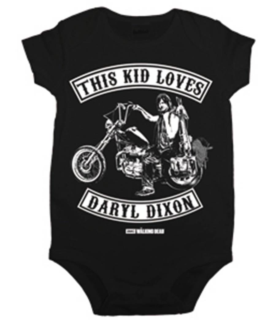Walking Dead This Kid Loves Daryl Dixon Onesie 6 Months