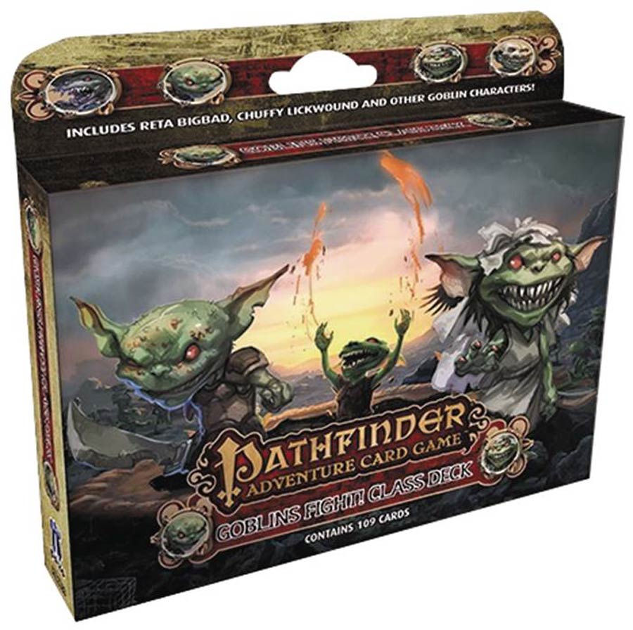 Pathfinder Adventure Card Game Goblins Fight Class Deck