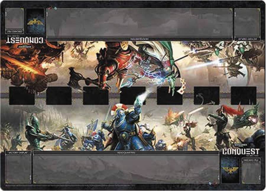 Warhammer 40000 Conquest LCG Unending War 2-Player Playmat