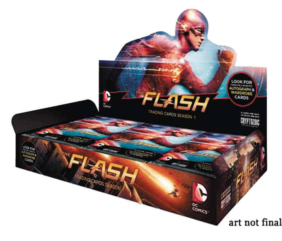 Flash Season 1 Trading Cards Box