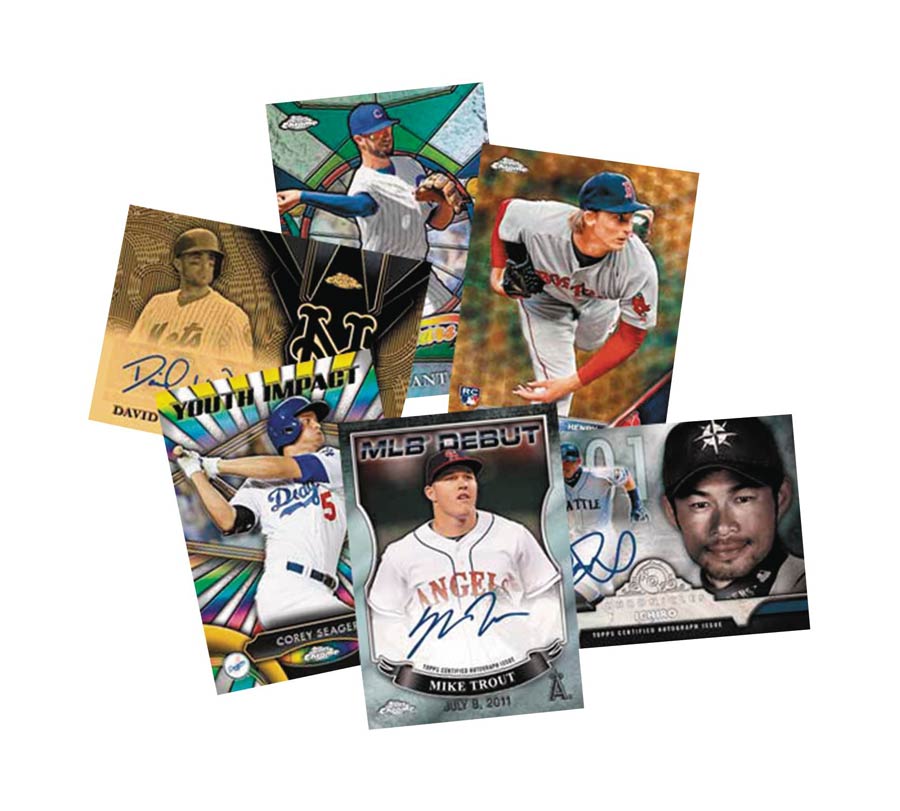 Topps 2016 Chrome Baseball Trading Cards Jumbo Box