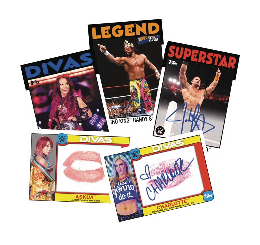 Topps 2016 WWE Heritage 30th Anniversary Trading Cards Box