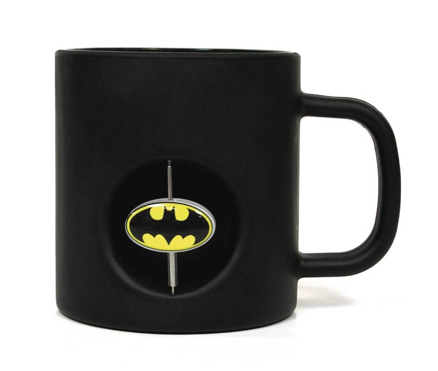 DC Heroes 3D Rotating Logo Crystal Mug - Batman