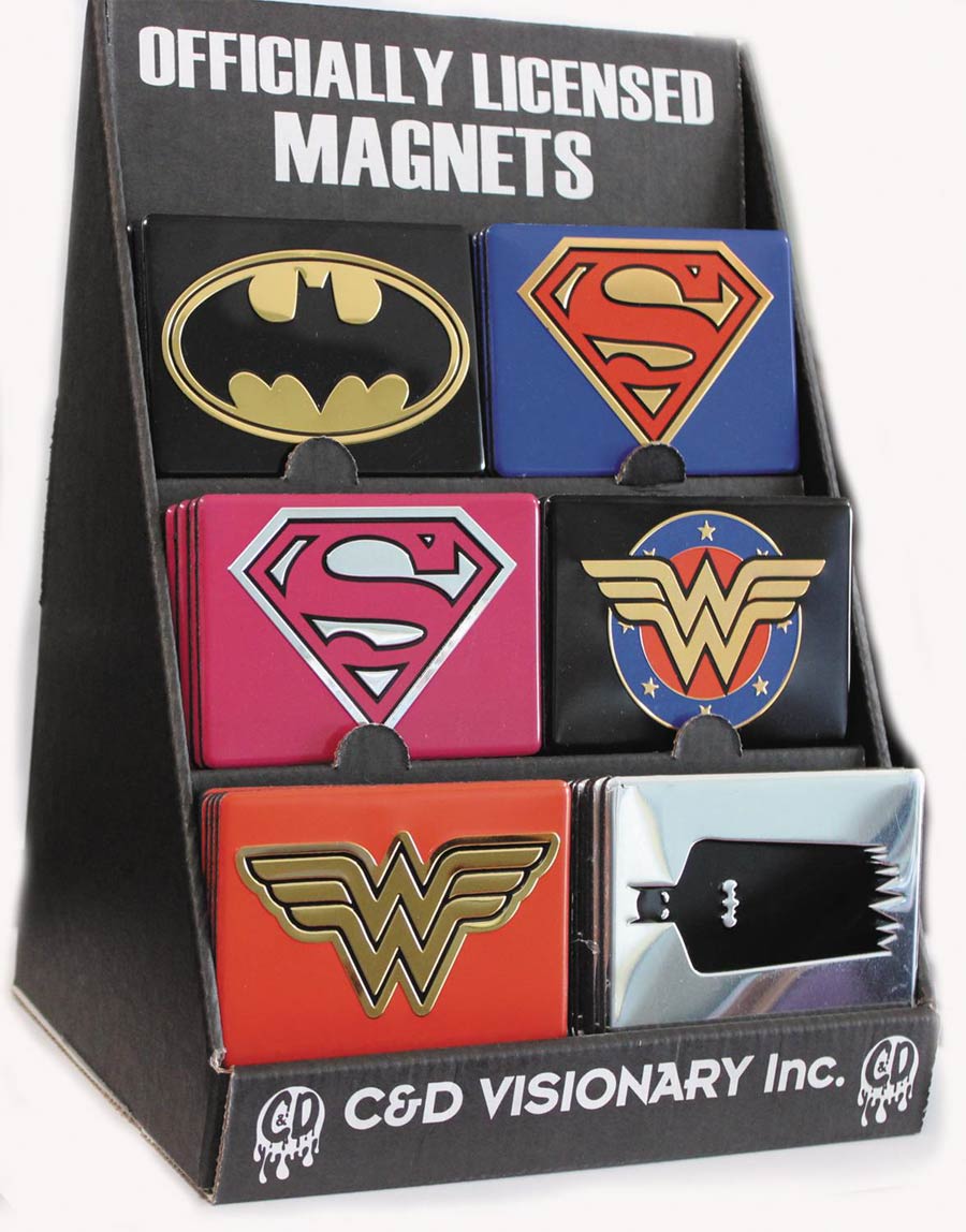 DC Heroes Metal Magnet Assortment Case