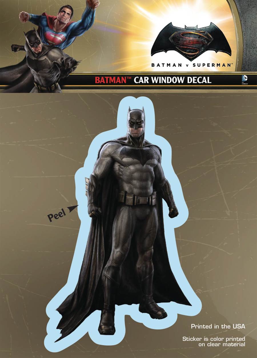 Batman v Superman Dawn Of Justice Character Decal - Batman