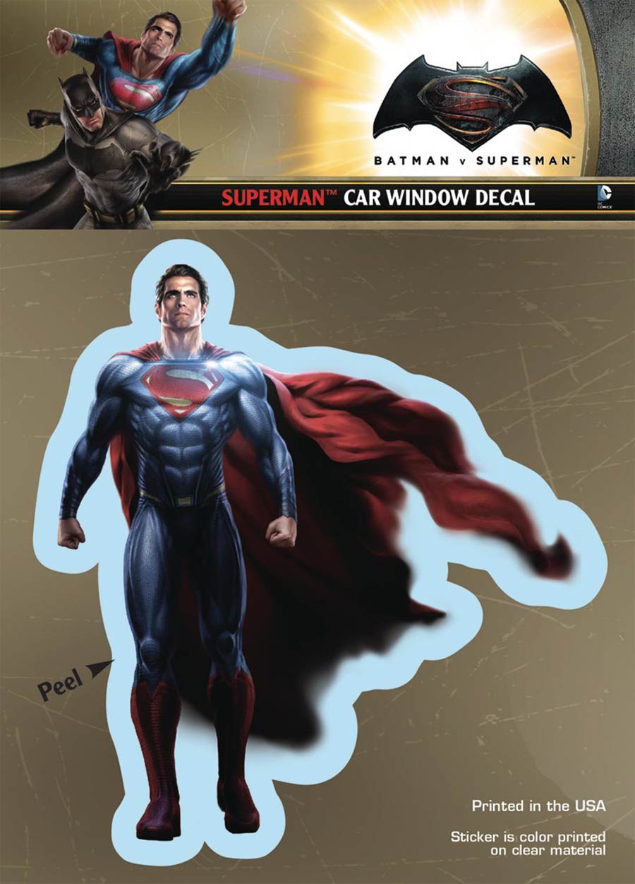 Batman v Superman Dawn Of Justice Character Decal - Superman