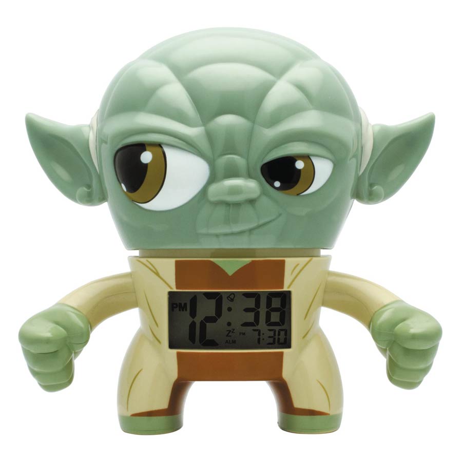 Star Wars Bulbbotz Alarm Clock - Yoda