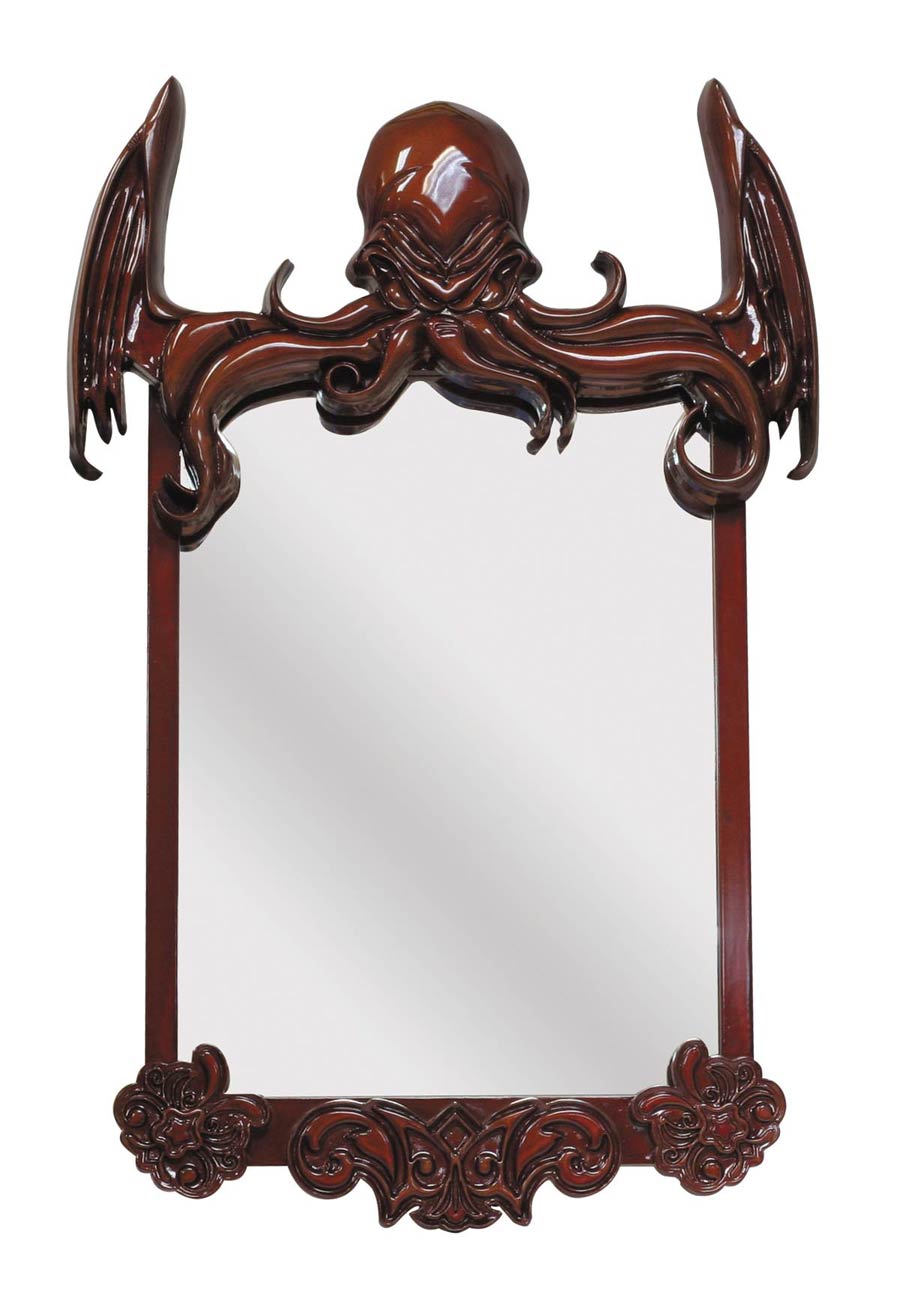 Cthulhu 32-Inch Mirror With Decorative Frame