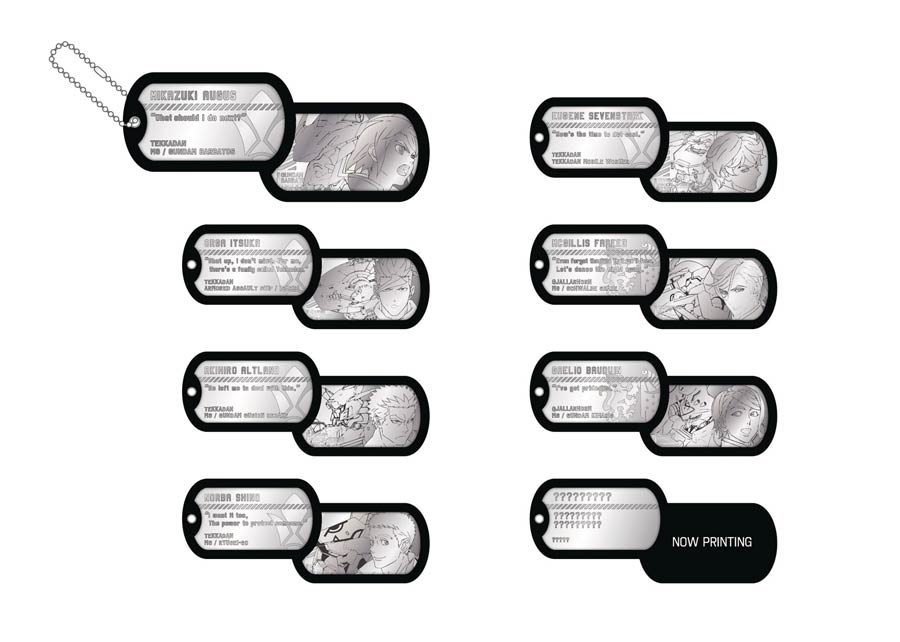 Gundam MS Iron-Blooded Orphans Metal Dog Tags