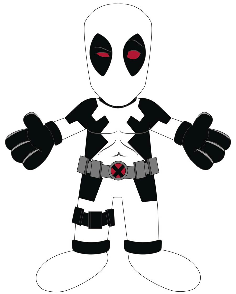 Marvel Heroes 10-Inch Plush - X-Force Deadpool
