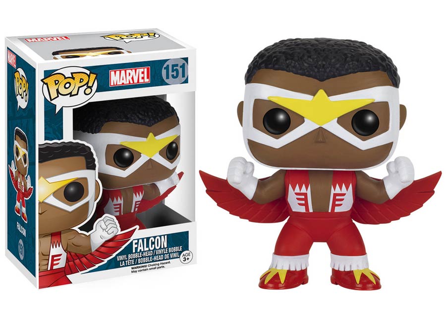 POP Marvel 151 Falcon Classic Vinyl Bobble Head