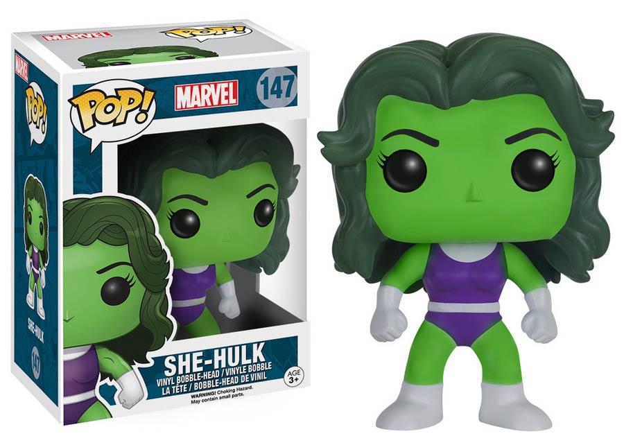 POP Marvel 147 She-Hulk Vinyl Bobble Head