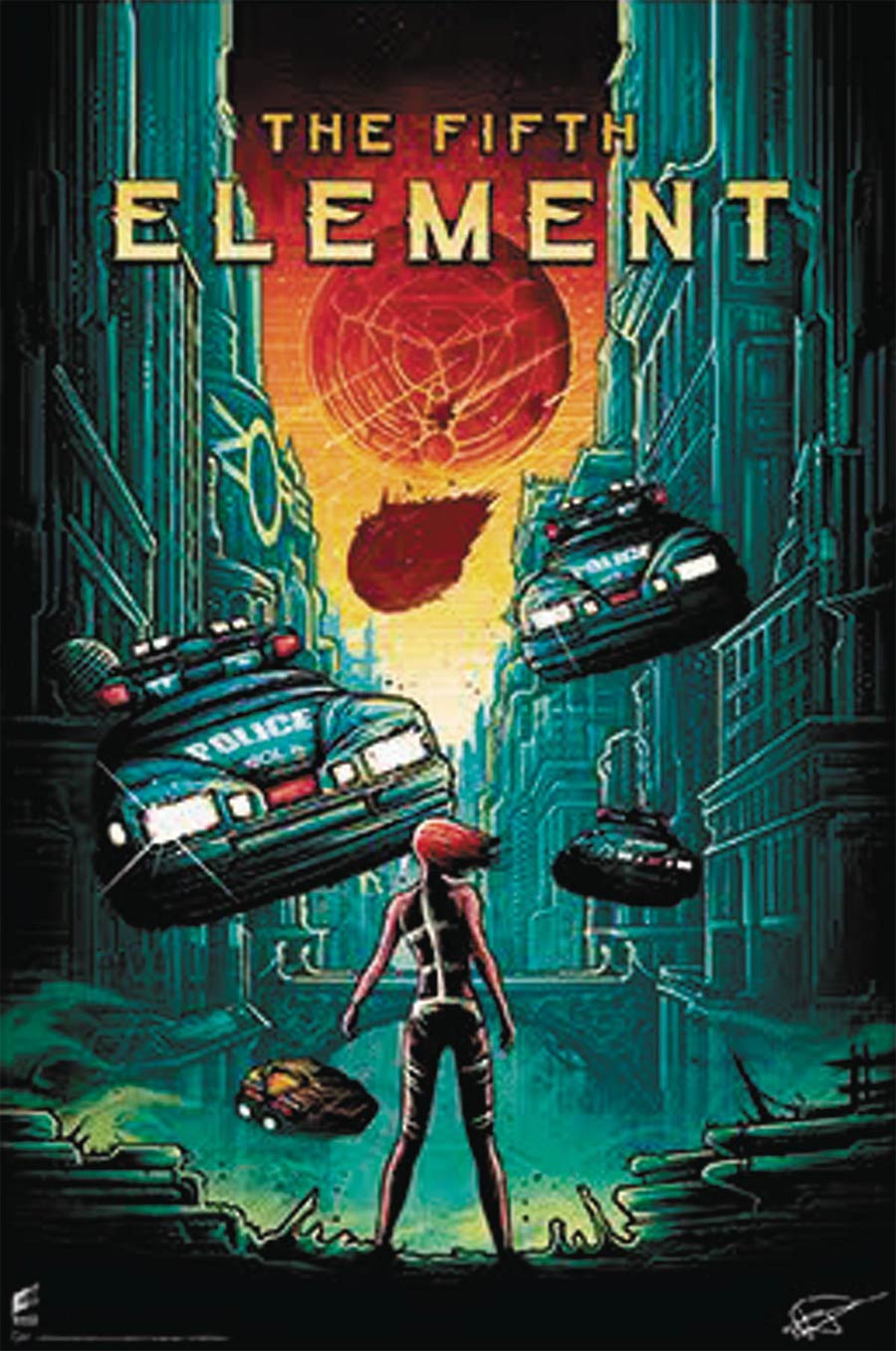 Fifth Element Dan Mumford Art Print