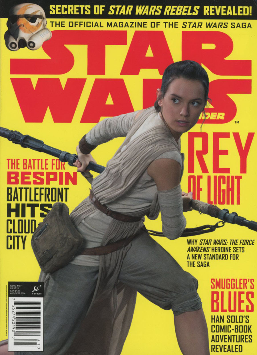 Star Wars Insider #167 Aug / Sep 2016 Newsstand Edition