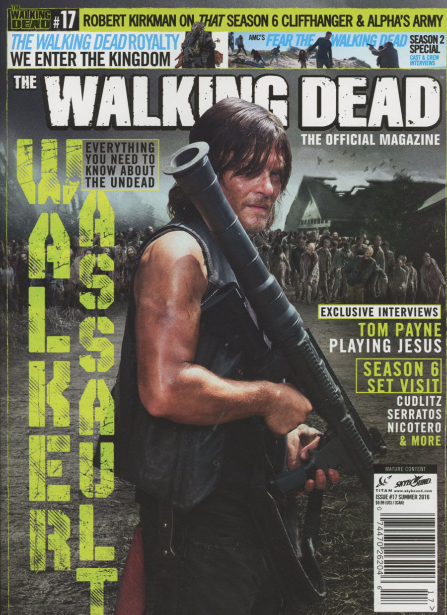 Walking Dead The Official Magazine #17 Newsstand Edition