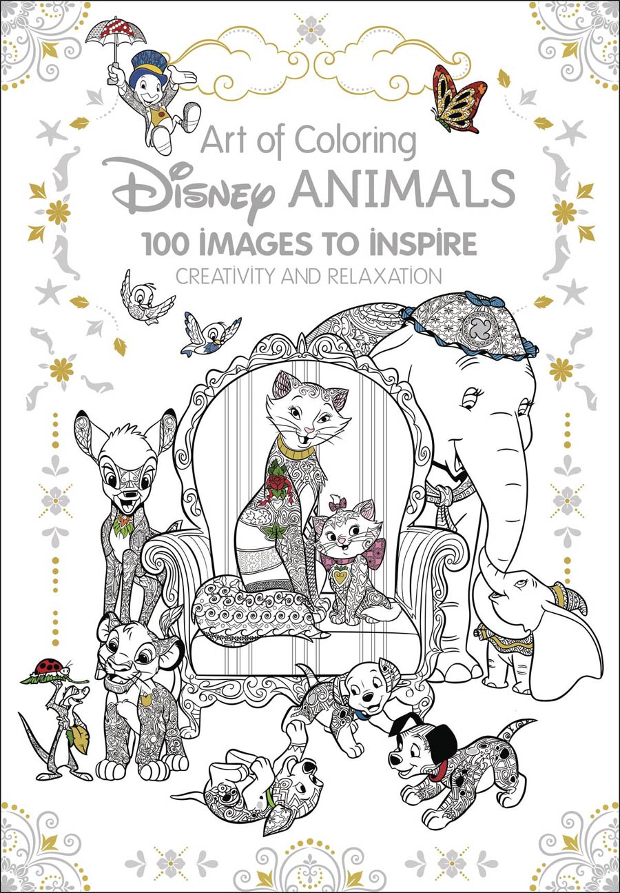 Art Of Coloring Disney Animals 100 Images To Inspire HC