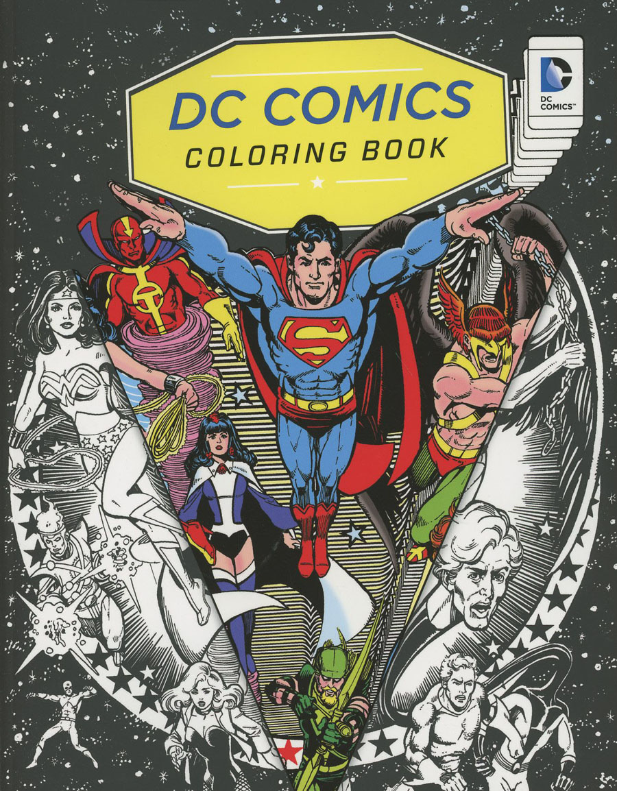 DC Comics Coloring Book SC