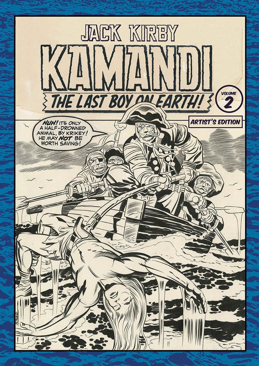 Jack Kirbys Kamandi The Last Boy On Earth Artists Edition Vol 2 HC