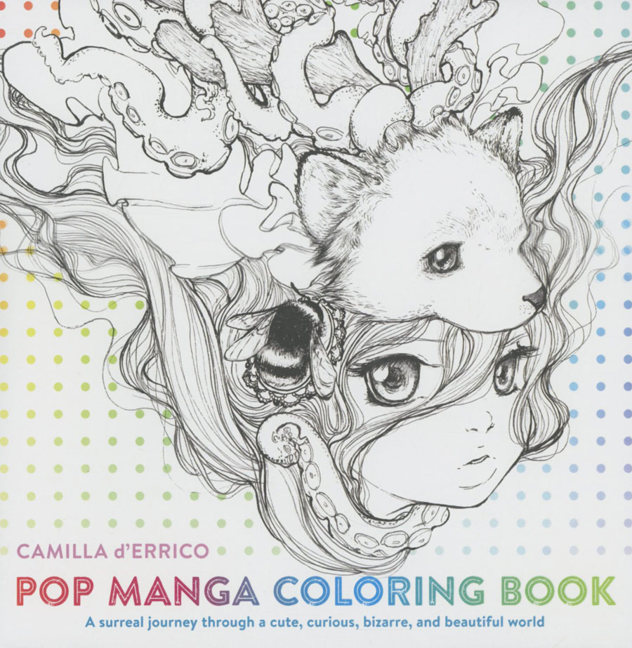 POP Manga Coloring Book SC