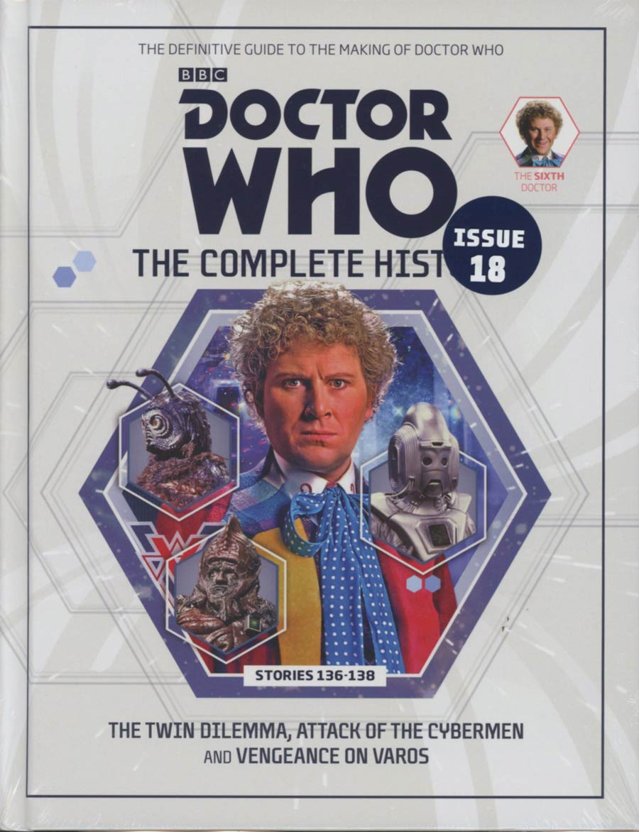 Doctor Who Complete History Vol 18 6th Doctor Stories 136 - 138 HC