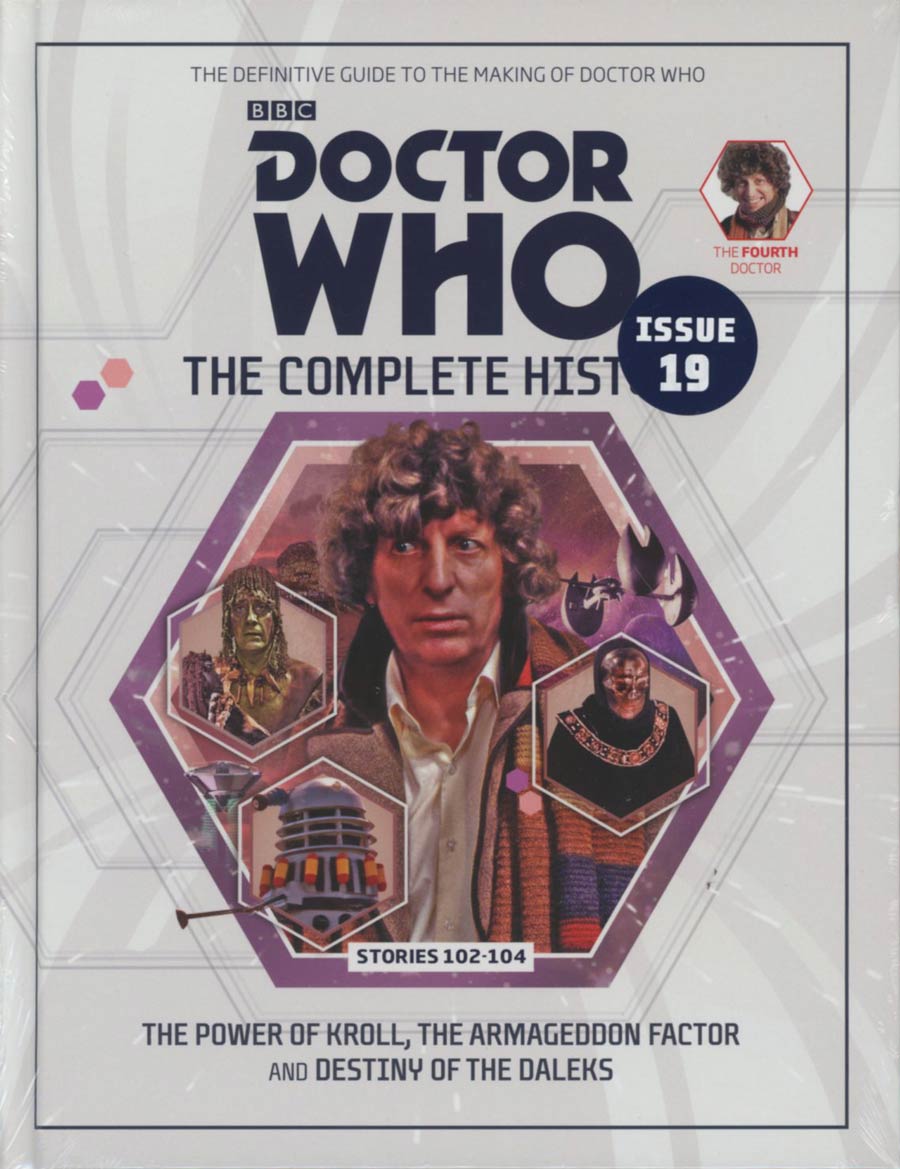 Doctor Who Complete History Vol 19 4th Doctor Stories 102 - 104 HC