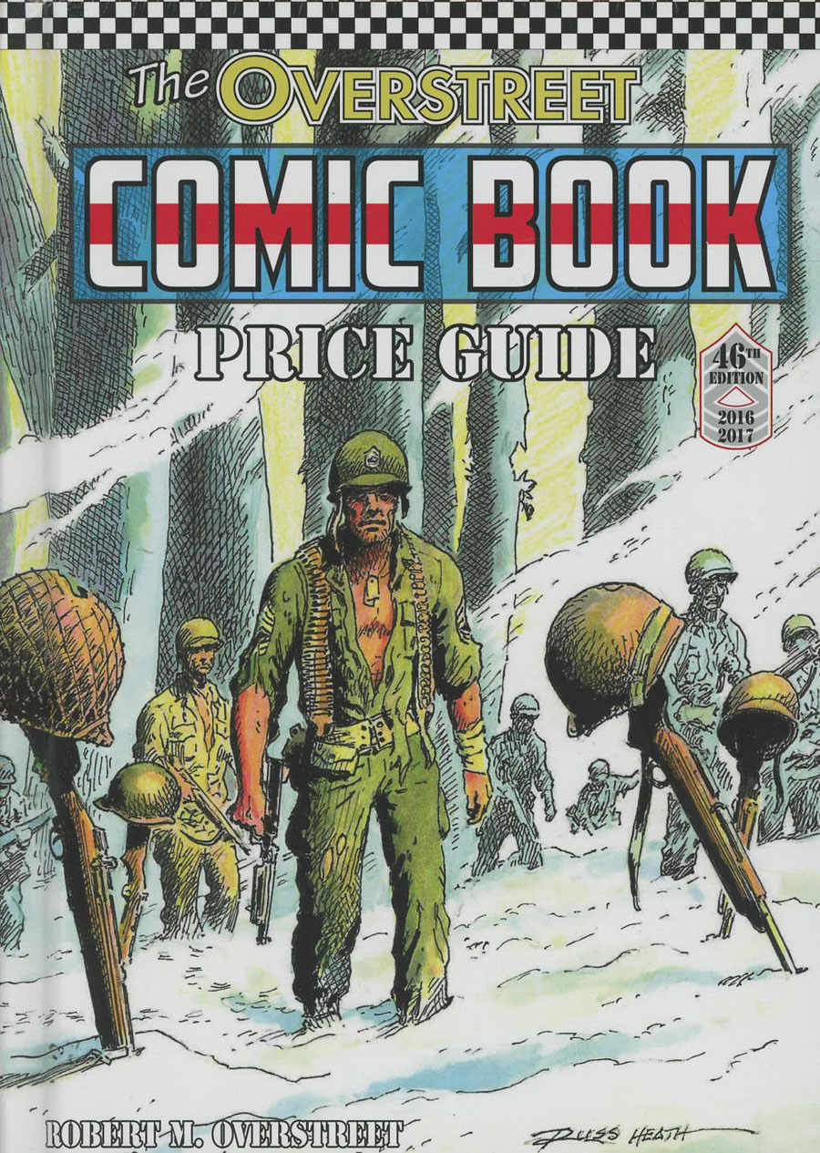 Overstreet Comic Book Price Guide Vol 46 HC Sgt Rock Hall Of Fame Edition