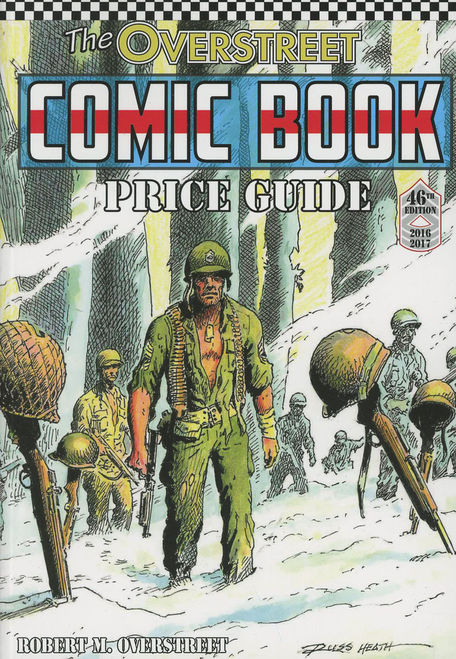 Overstreet Comic Book Price Guide Vol 46 SC Sgt Rock Hall Of Fame Edition