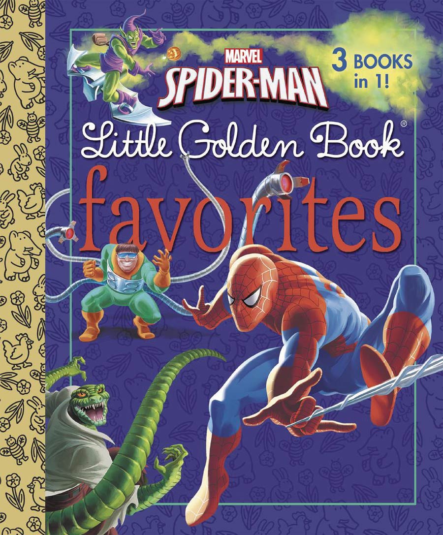 Marvel Spider-Man Little Golden Book Favorites Reissue HC