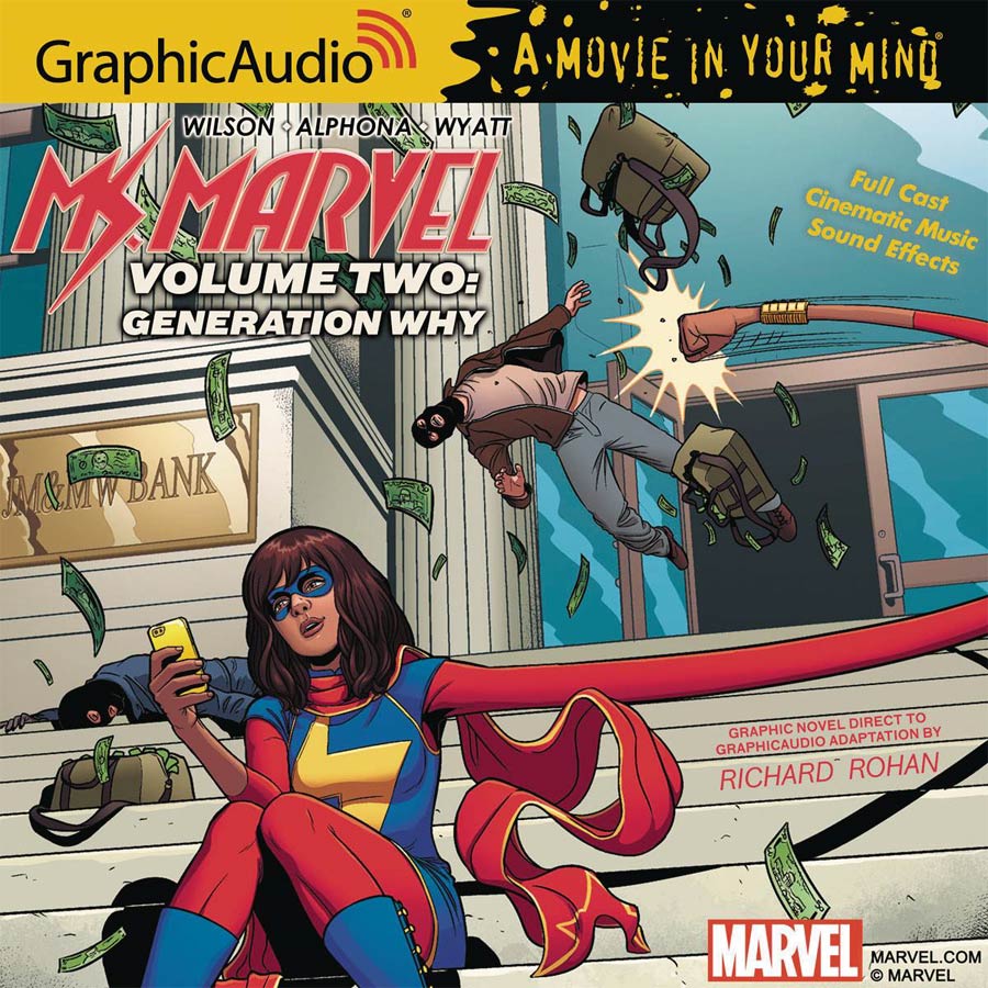 Ms Marvel Generation Why Audio CD