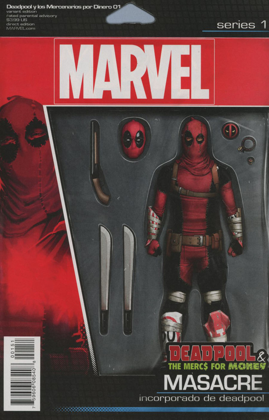 Deadpool And The Mercs For Money Vol 2 #1 Cover D Variant John Tyler Christopher Action Figure Cover