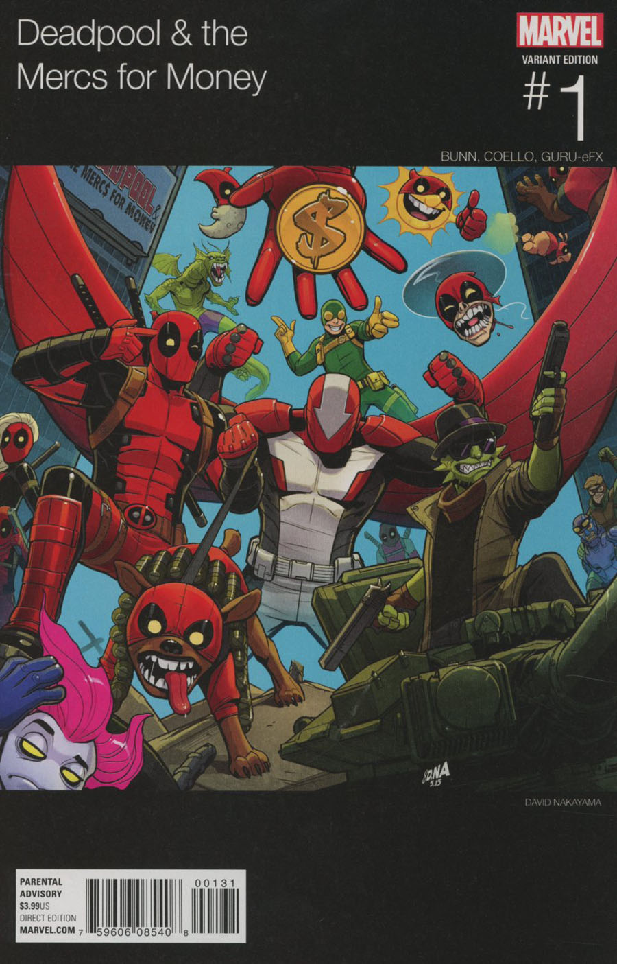 Deadpool And The Mercs For Money Vol 2 #1 Cover B Variant Marvel Hip-Hop Cover